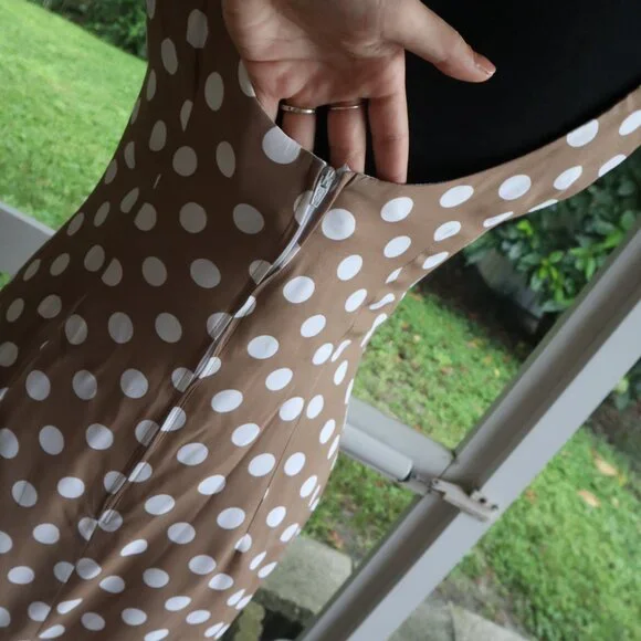 Moda International polka dot mini dress - Picture 5 of 7